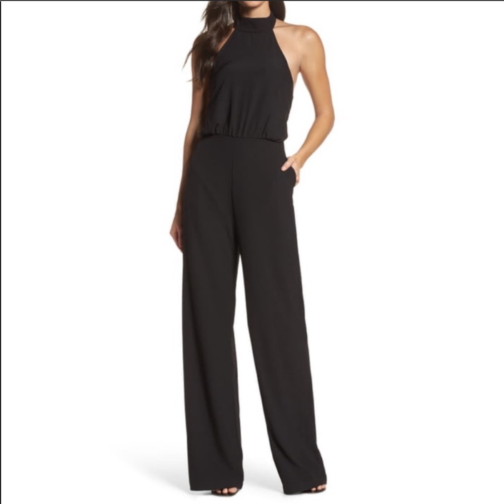 Lulu’s • Moment for Life Halter Jumpsuit